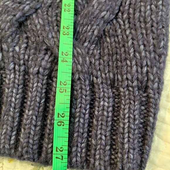 Banana Republic Cardigan Sweater Shawl Eclectic Grandpa Cable Knit Chunky - Picture 9 of 9